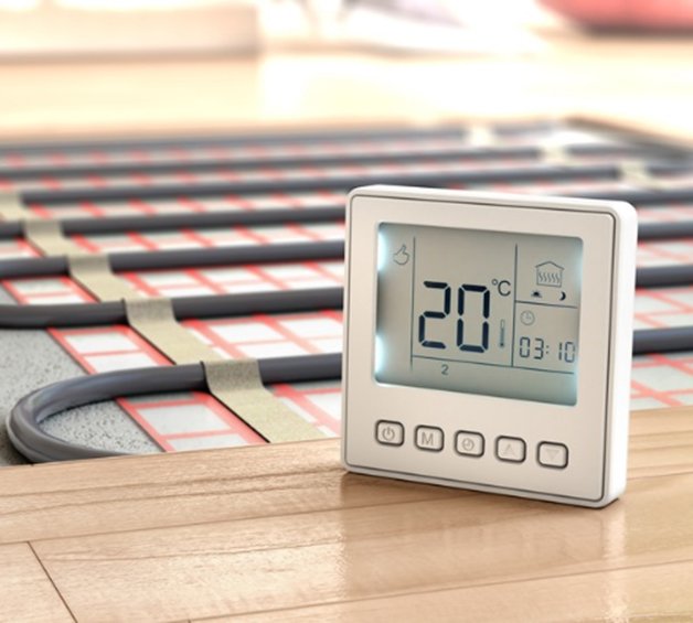 Termostat na podlaze s podlahovým vytápěním