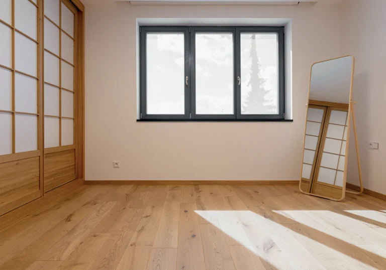 Realizace Dubová Podlaha Jížní Morava klidná místnost